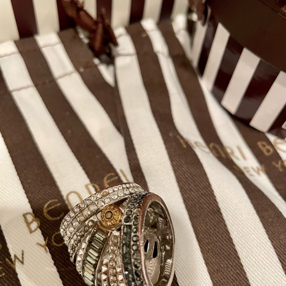 ✨HENRI BENDEL BLING ON BLING RING✨ - Picture 4 of 6